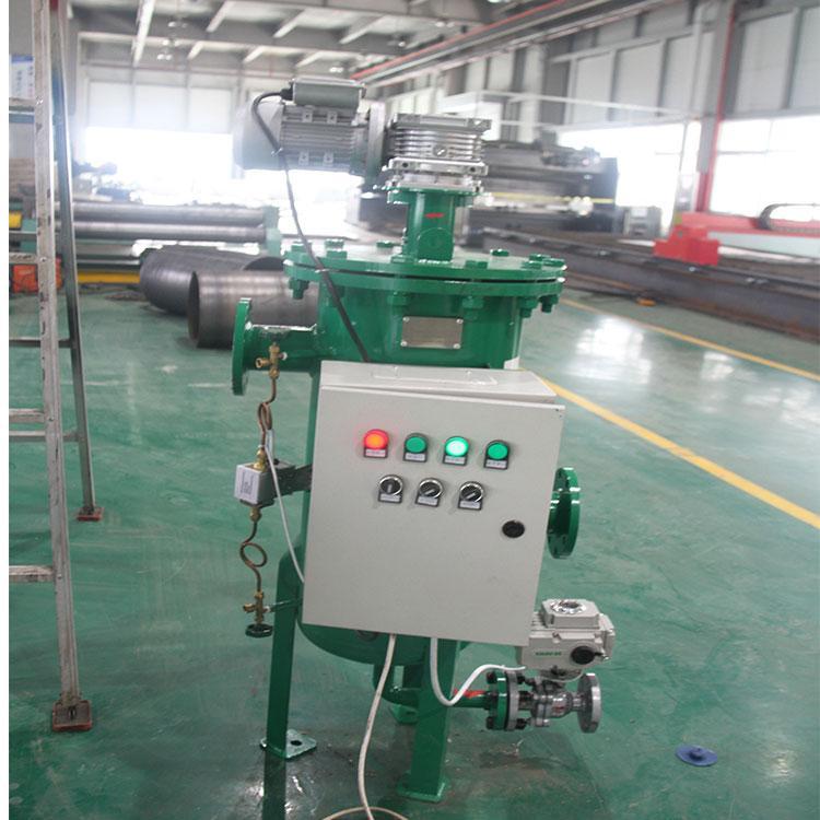 反沖洗過濾器駐入濱海新區污水變清流水環境更