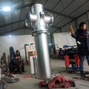 蒸汽管道除水分離器菲利特生產DN200PN10旋風式汽水分離器廠家