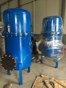 菲利特旋風管道除水分離器DN80 PN16離心式除油除水分離器