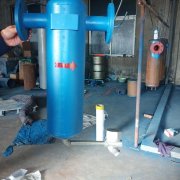 空壓機配套儲氣罐蒸汽罐除水DN100離心式氣水分離器